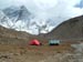 Camp before the glacier