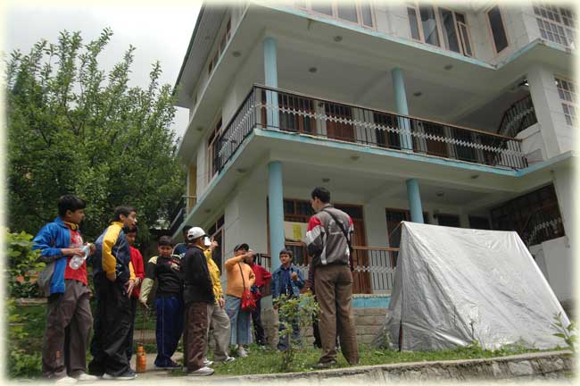 Camping in Himalaya Photo