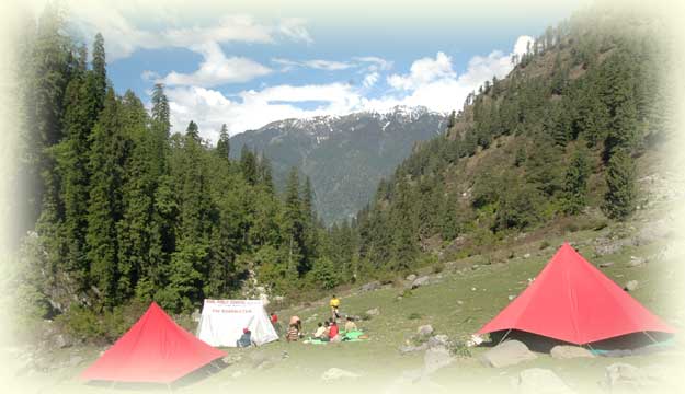 Camping in Himalaya Photo