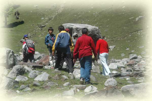 Camping in Himalaya Photo