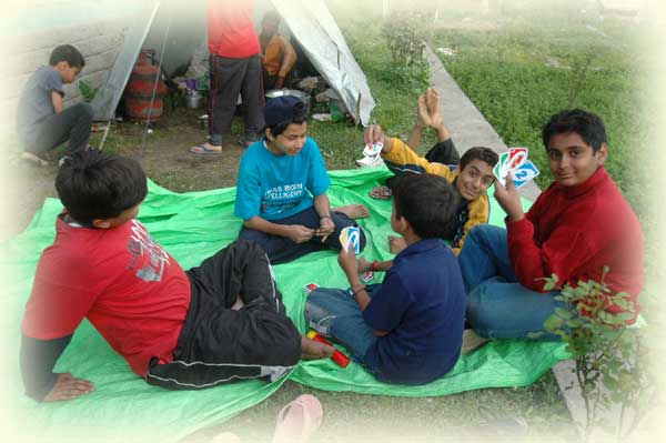 Camping in Himalaya Photo