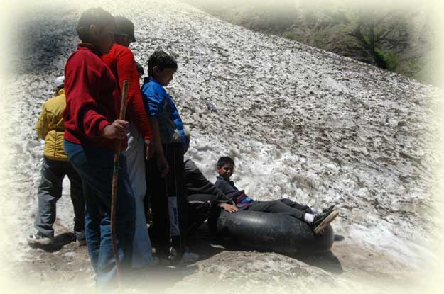 Camping in Himalaya Photo