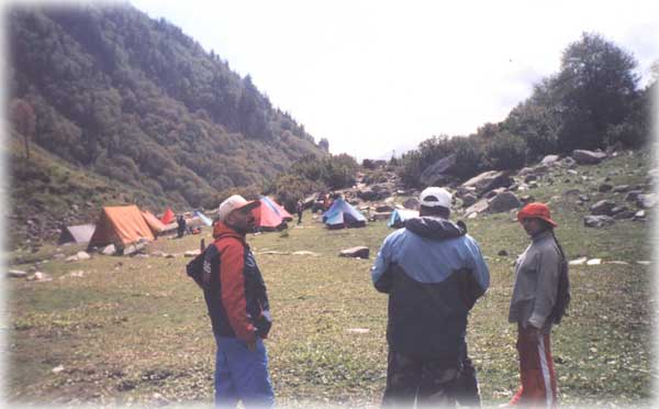 Camping in Himalaya Photo