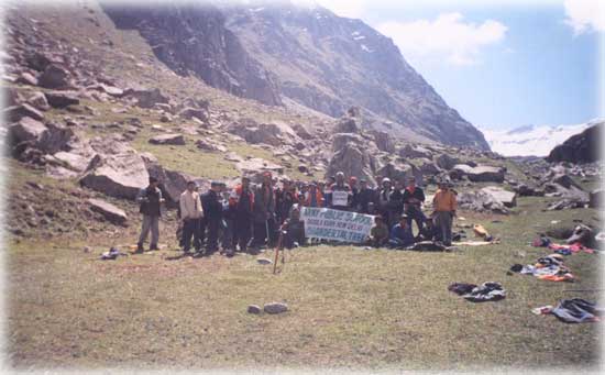 Camping in Himalaya Photo