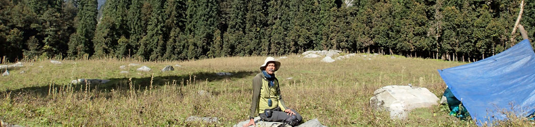 Camping in Himalaya Photo