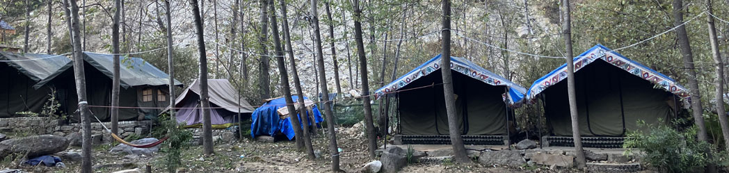 Camping in Himalaya Photo