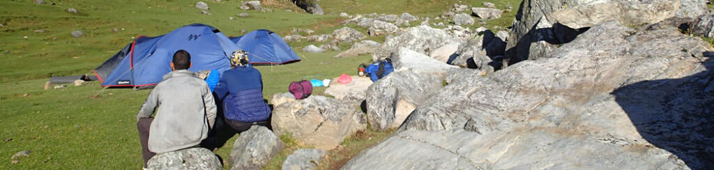 Camping in Himalaya Photo