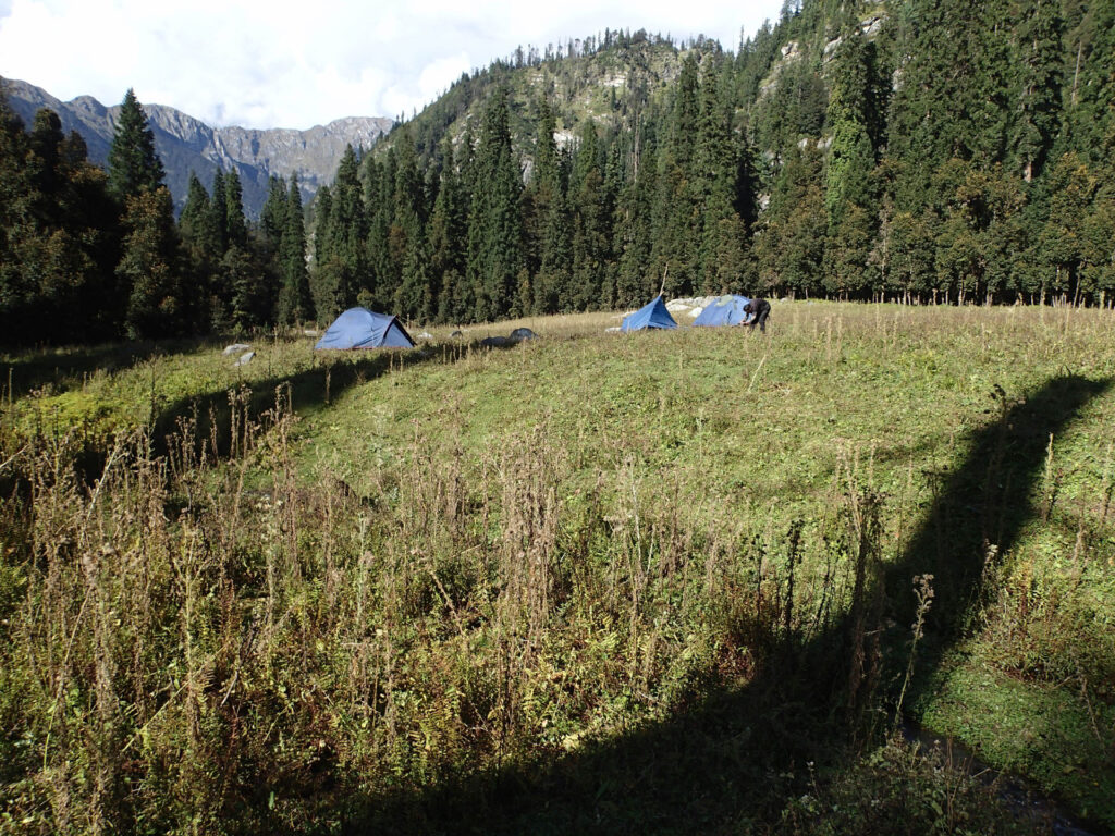 Camping in Himalaya Photo