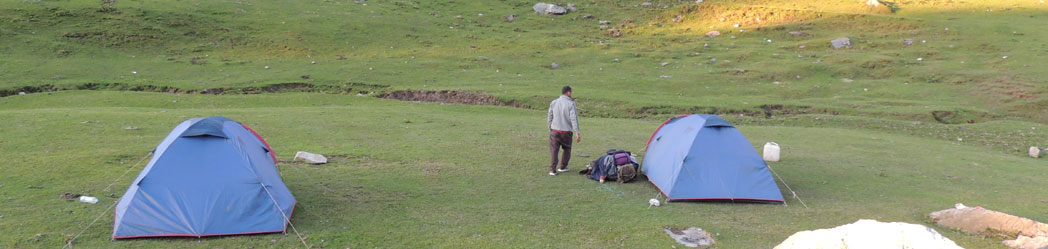 Camping in Himalaya Photo