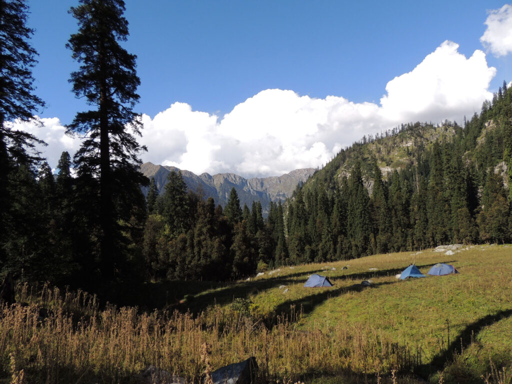 Camping in Himalaya Photo