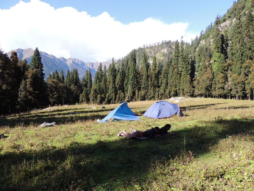 Camping in Himalaya Photo