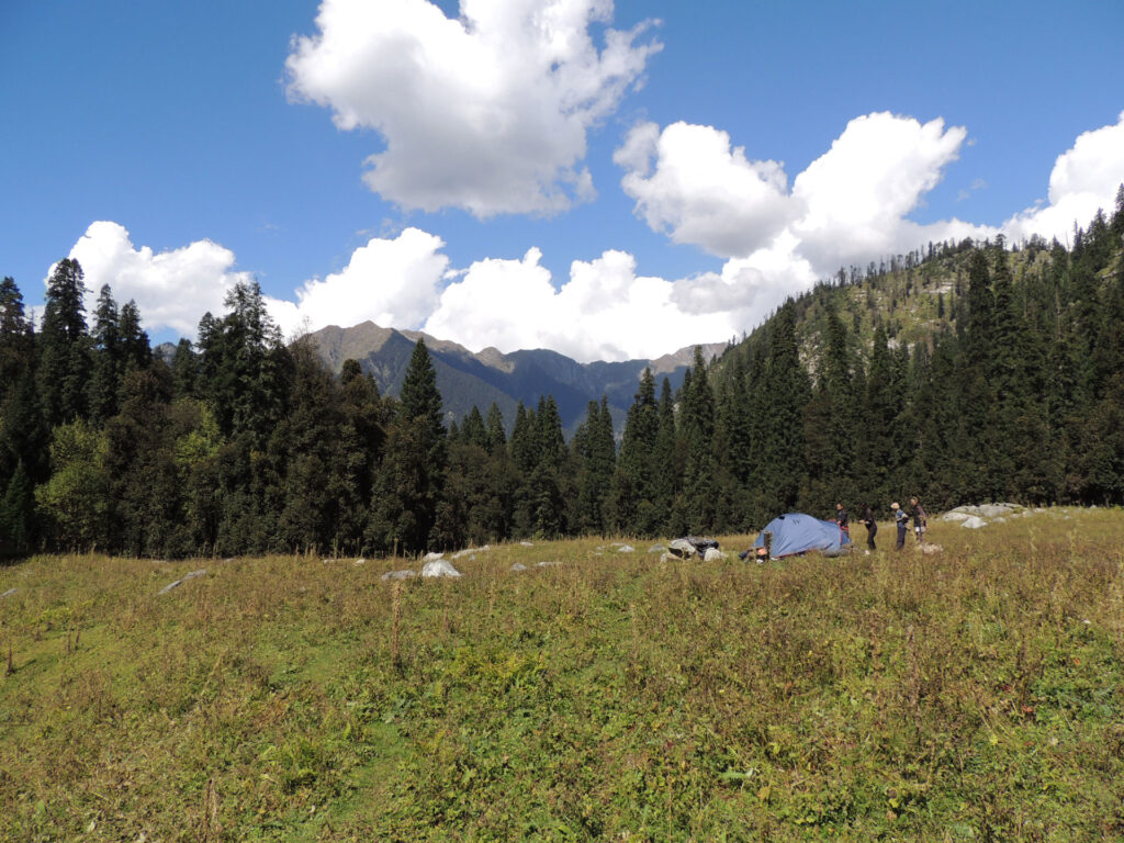 Camping in Himalaya Photo