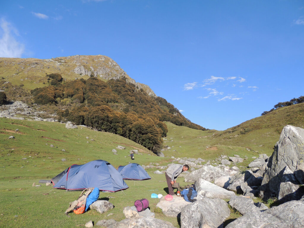 Camping in Himalaya Photo