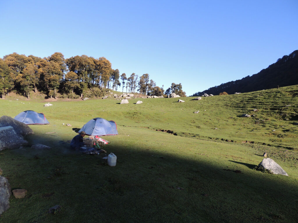 Camping in Himalaya Photo