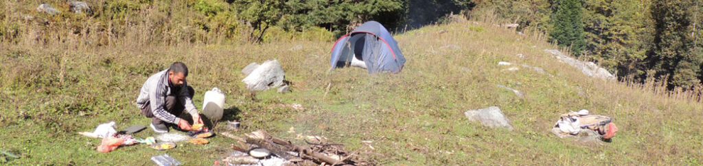 Camping in Himalaya Photo