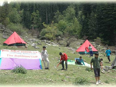 Camping in Himalaya  Photo